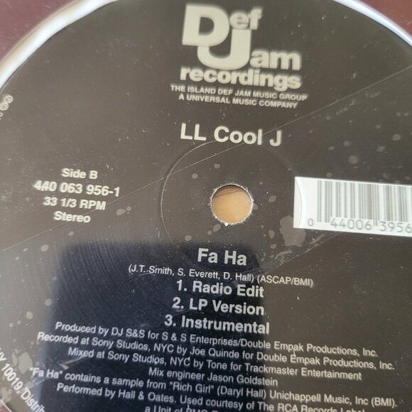 LL COOL J Luv U Better / Fa Ha Vinyl 12” Def Jam 440 063 956-1 Sealed Record LP7 - Picture 4 of 6